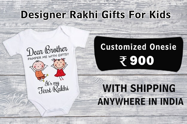 Personalised Rakhi Gifts for Kid Brother, Sister